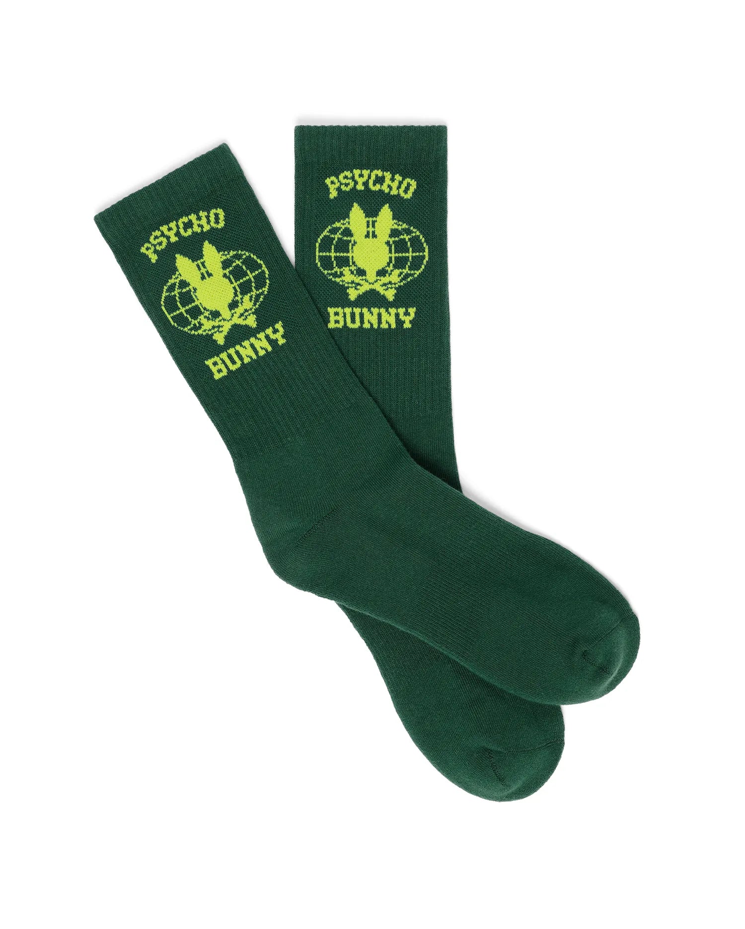 Psycho Bunny Accessories MEN'S MIKE SPORT SOCKS MO2200084 calze verdi