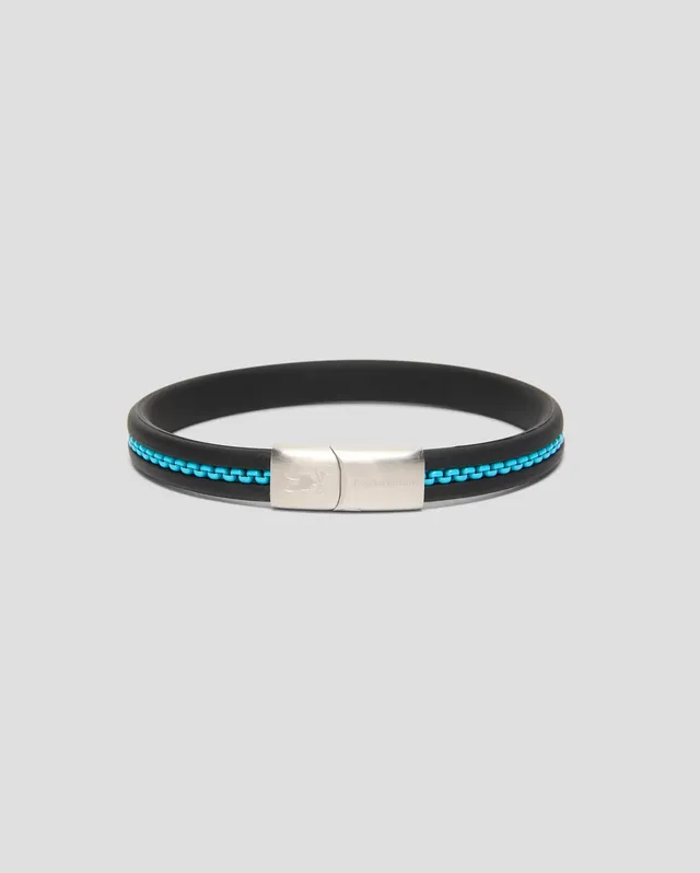 Psycho Bunny Accessories Link bracciale uomo Antigua Sand silicone