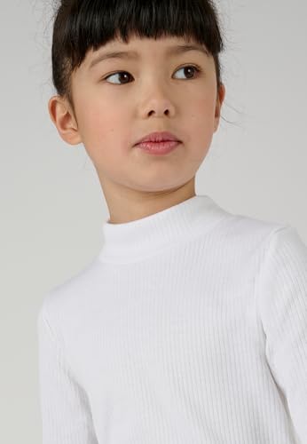 Damart Prêt-à-porter maglia Thermolactyl bambina collo alto 8 anni bianca