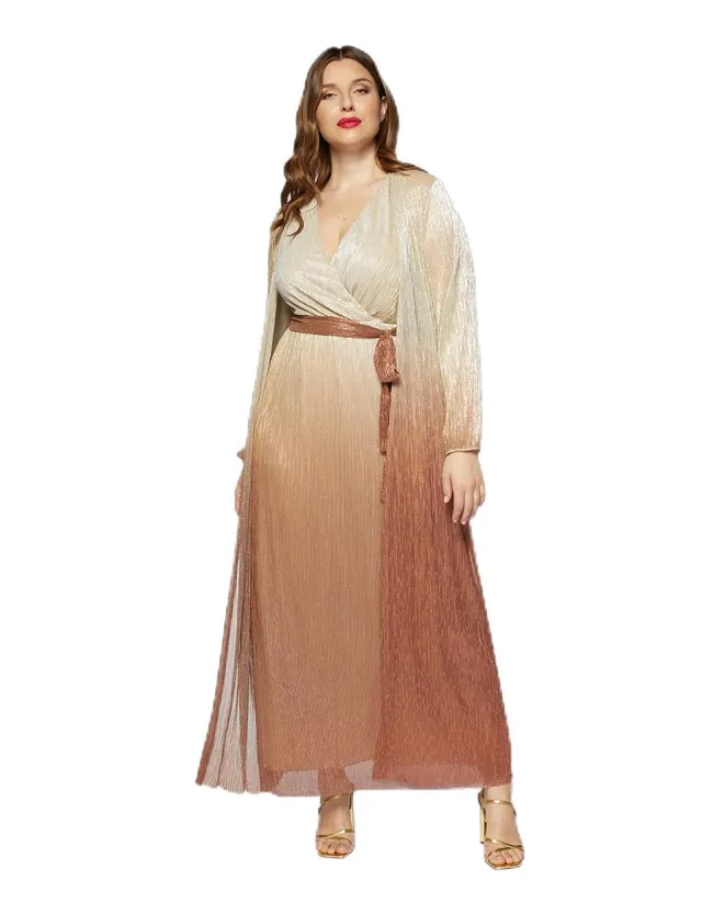 Fiorella Rubino Maglie e felpe Cardigan Lungo Aperto sfumato cardigan XL Plus