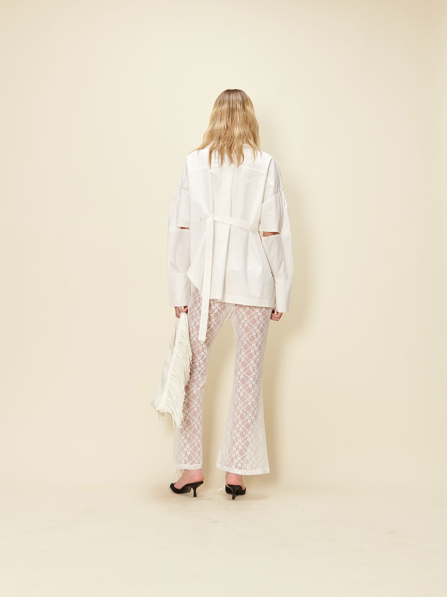 House Of Sunny Women's Shorts & Trousers Lovers Lace Pants pantaloni in pizzo