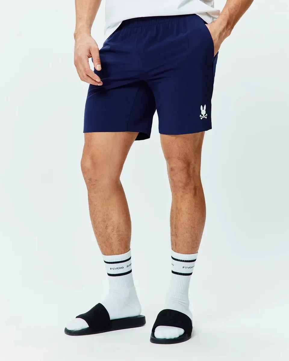 Psycho Bunny Men's Shorts MENS BLAZE SHORT 7" MB0700046 pantaloncini blu 402