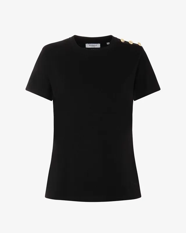 Markup Donna T-Shirt & Felpe T-shirt con bottoni donna
