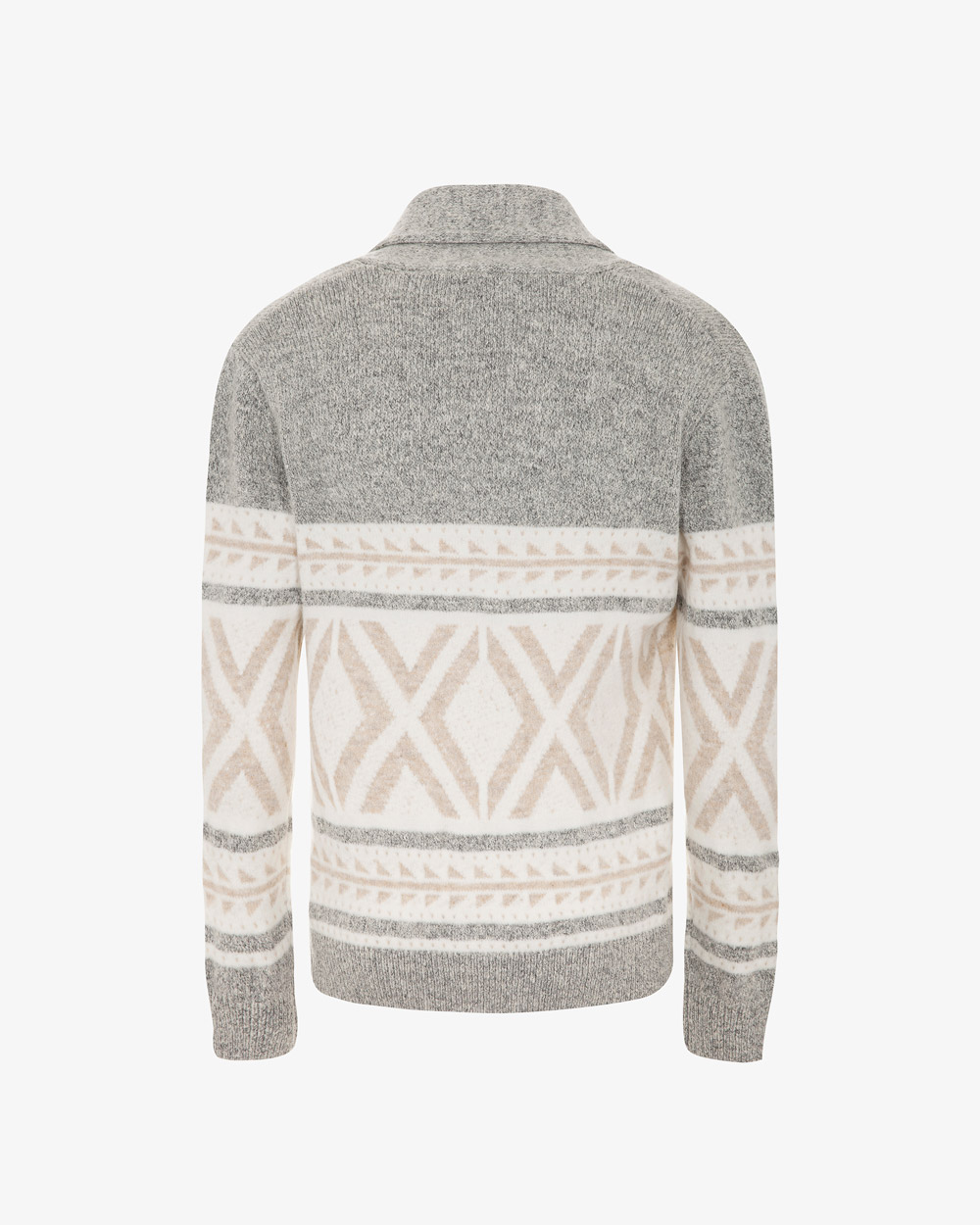 Markup Uomo Maglieria Cardigan sciallato disegno scandinavo uomo
