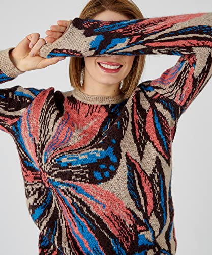 Damart Prêt-à-porter Maglione Jacquard da donna