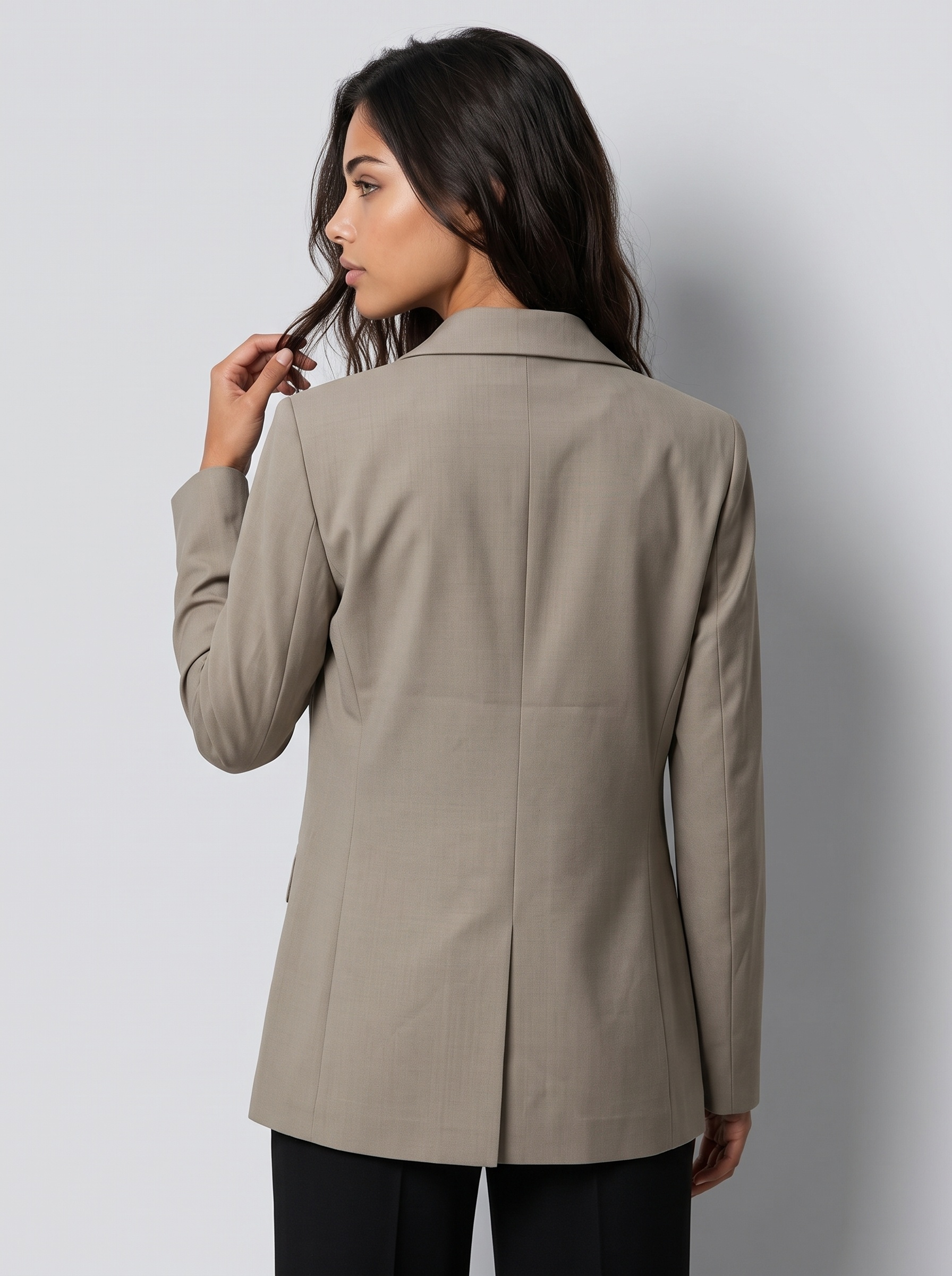 Markup Donna Tailleur & Blazer Blazer doppiopetto in flanella pettinata
