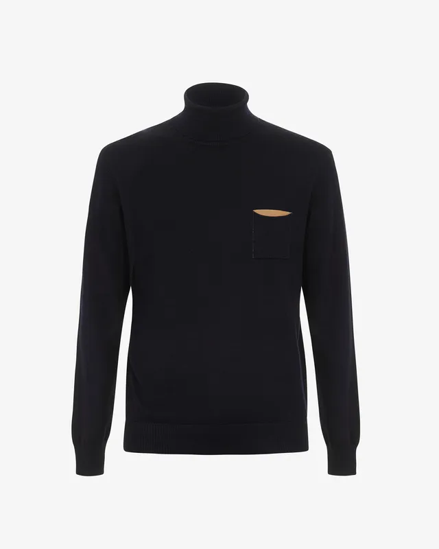 Markup Uomo Maglieria Dolcevita taschino viscosa