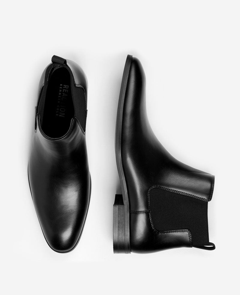 Kenneth Cole Reaction Shoes Hulard Chelsea Boot stivaletto nero comfort