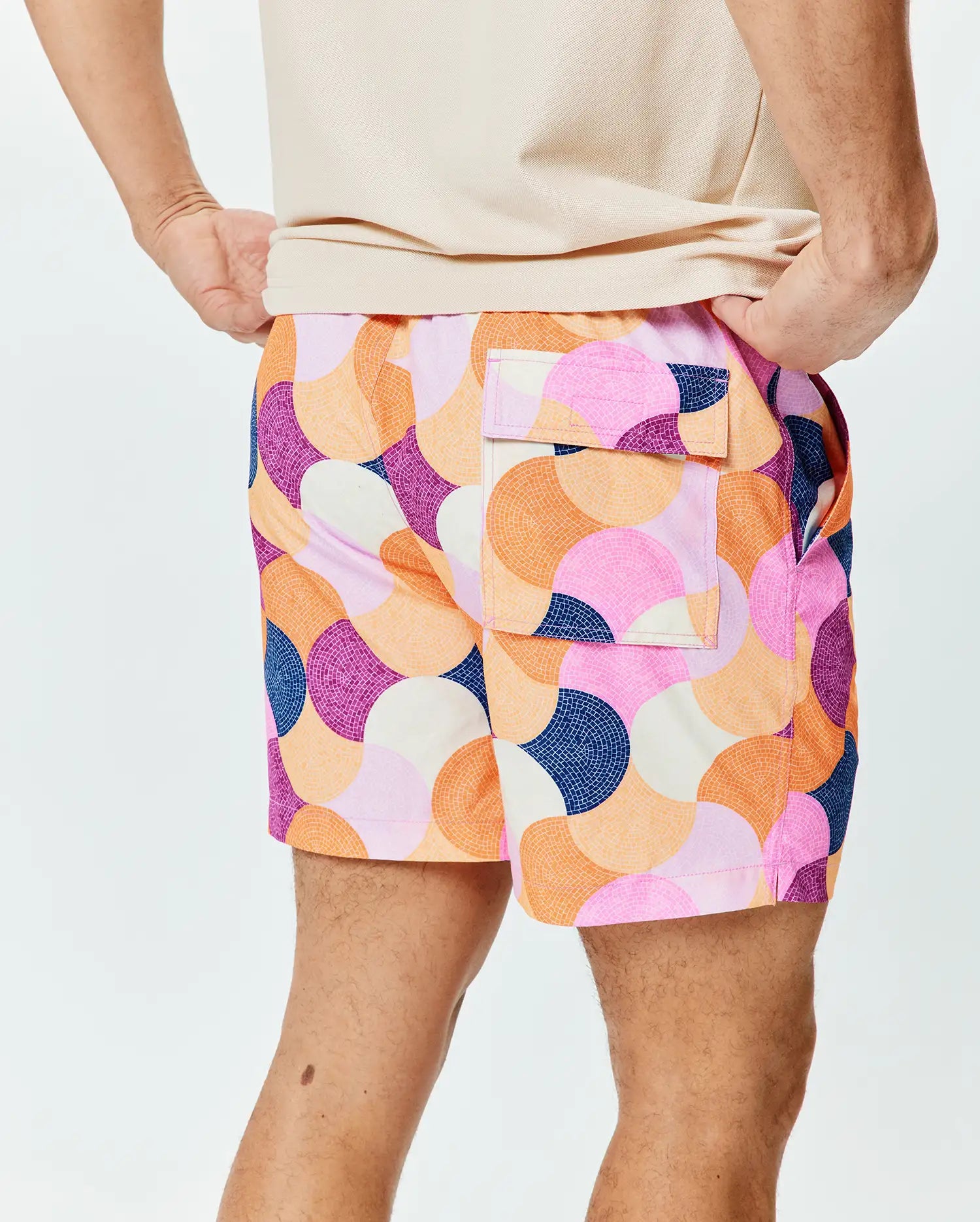Psycho Bunny Men's Swimwear Ethan Swim Trunk 6" costume uomo crocus