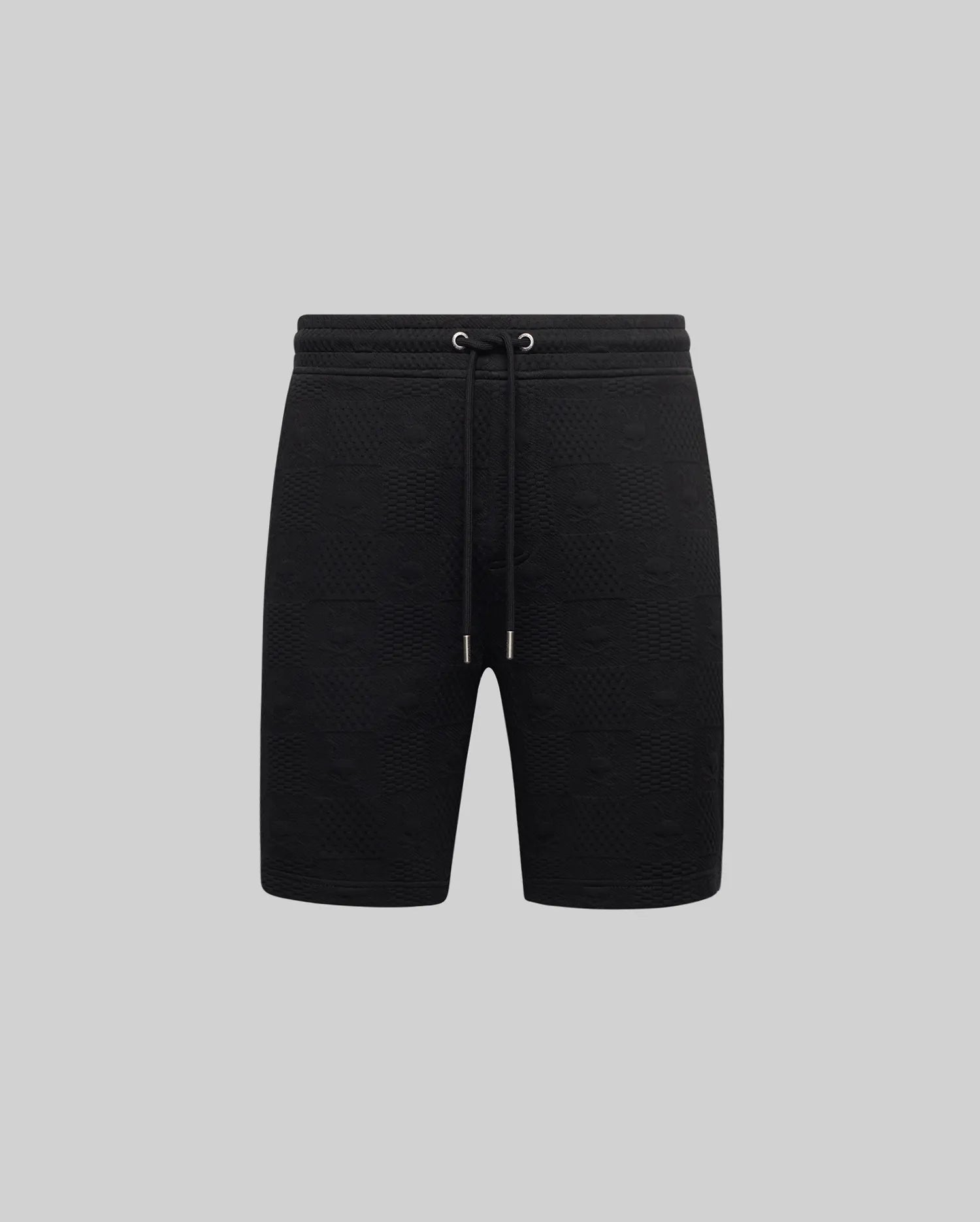Psycho Bunny Men's Shorts MENS DUSTIN SWEATSHORT 8 MB0900052 bermuda neri jacquard