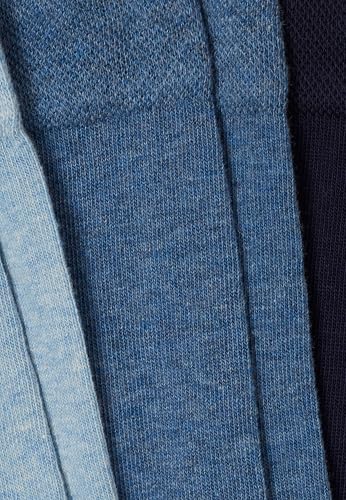 Damart Biancheria intima calzini 3 paia blu 39 cotone biologico