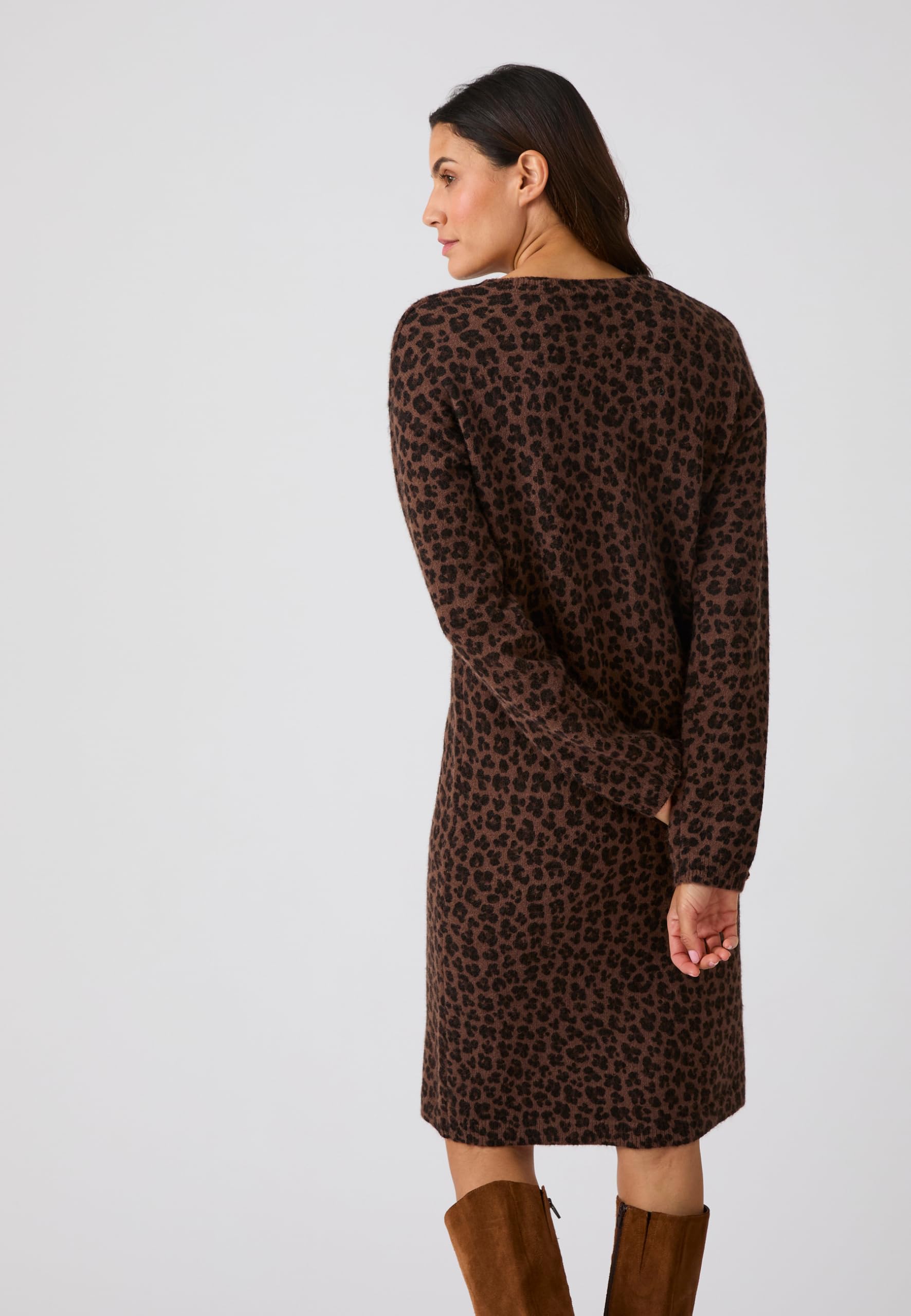 Damart Thermolactyl Abito maglione animalier donna a maniche lunghe