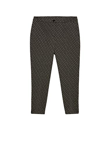 Fiorella Rubino Pantaloni Pantaloni in Punto Milano Fantasia pantaloni con piega stirata