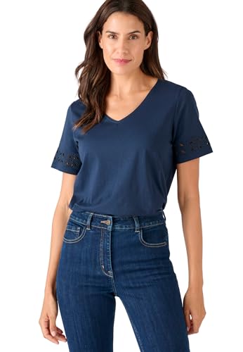 Damart Prêt-à-porter T-Shirt Dettagli Fantasia Puro Cotone T-shirt