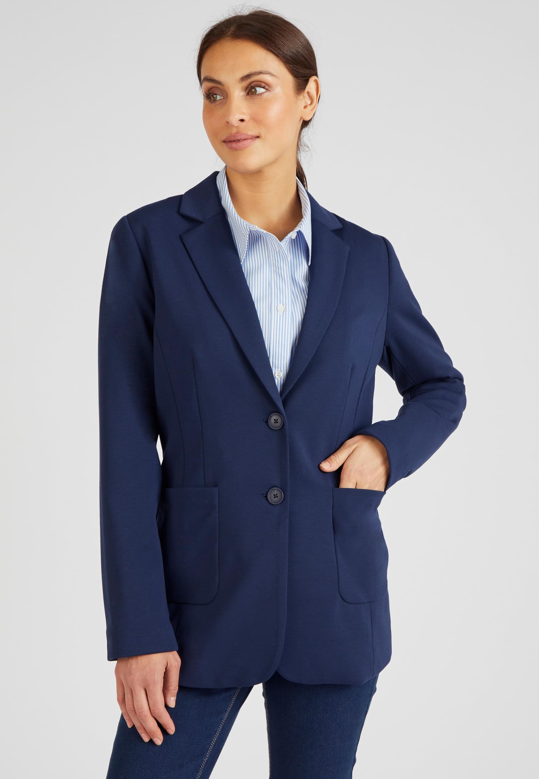 Damart Prêt-à-porter giacca donna in maglia Milano stretch