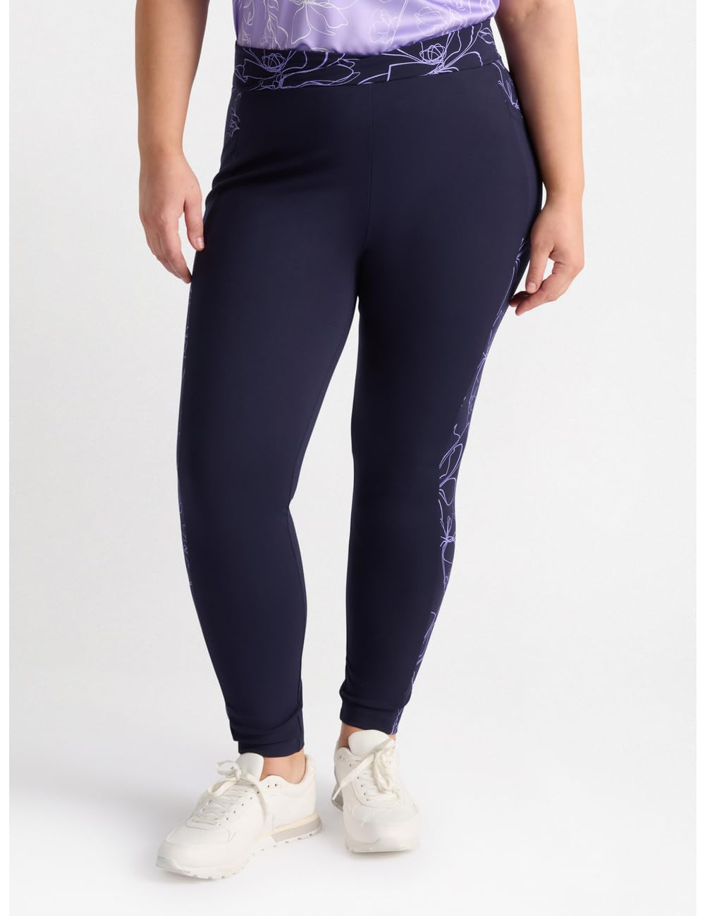 Fiorella Rubino Leggings, viscosa LENZING ECOVERO, stampa floreale
