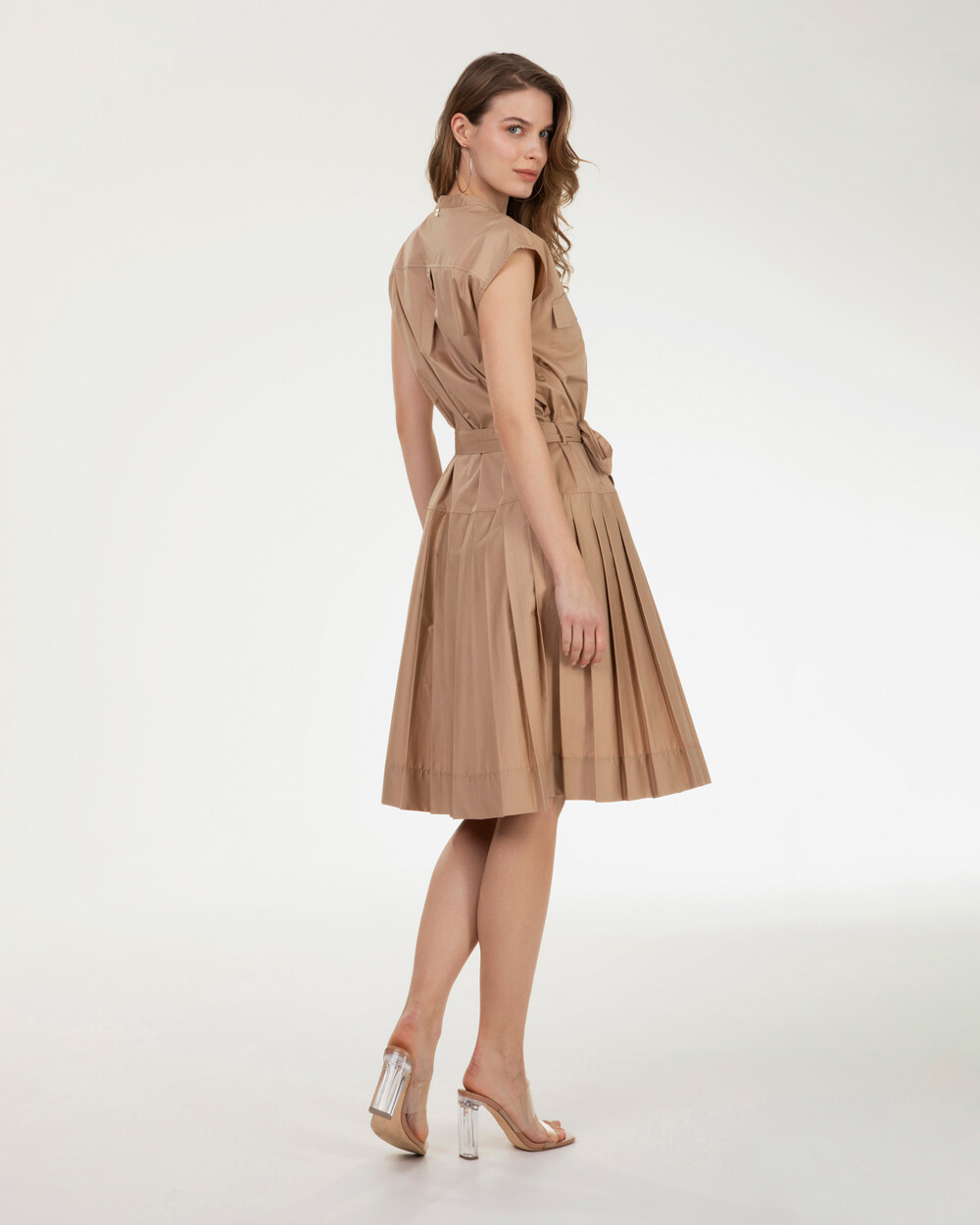 Markup Donna Vestiti Abito midi in cotone