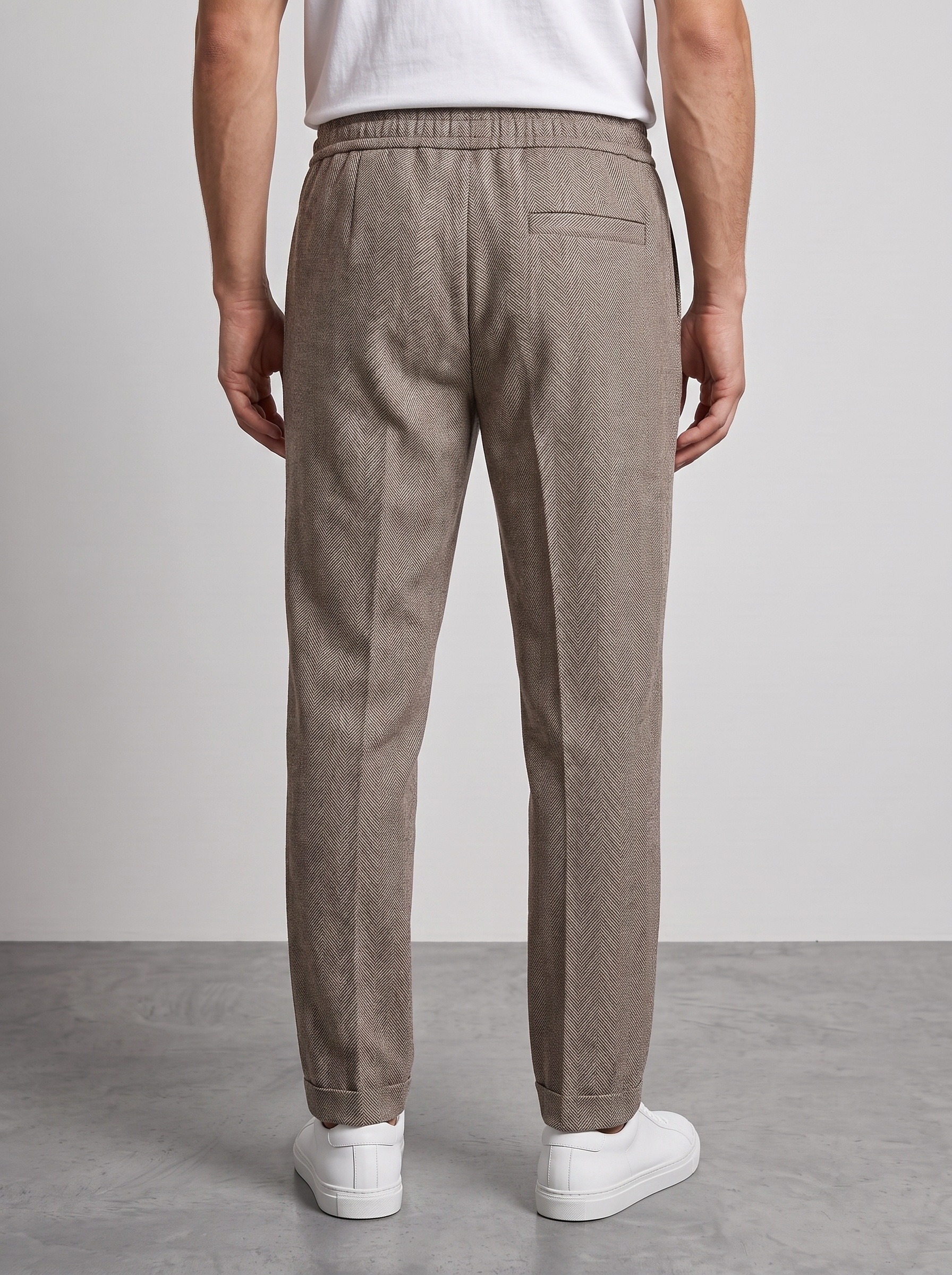 Markup Uomo Pantaloni & Bermuda Pantalone wide leg capri resca lana uomo