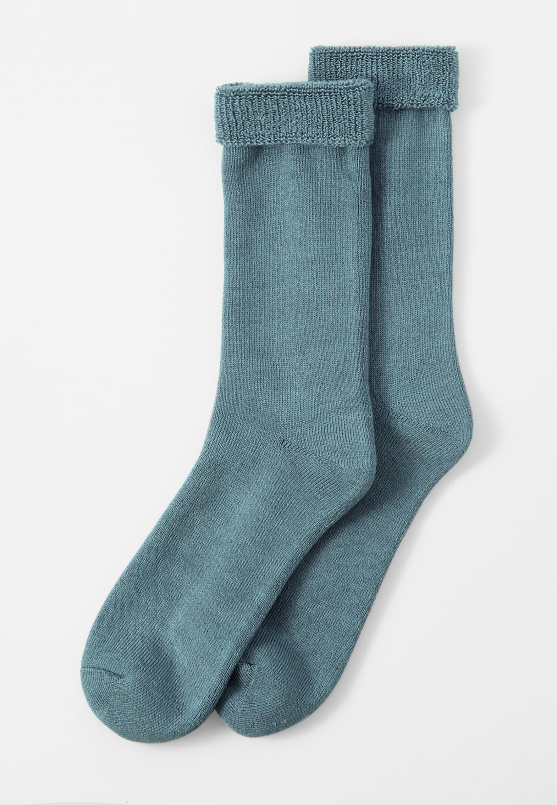 Damart Thermolactyl Calzini Maille Jersey bouclette blu grigio