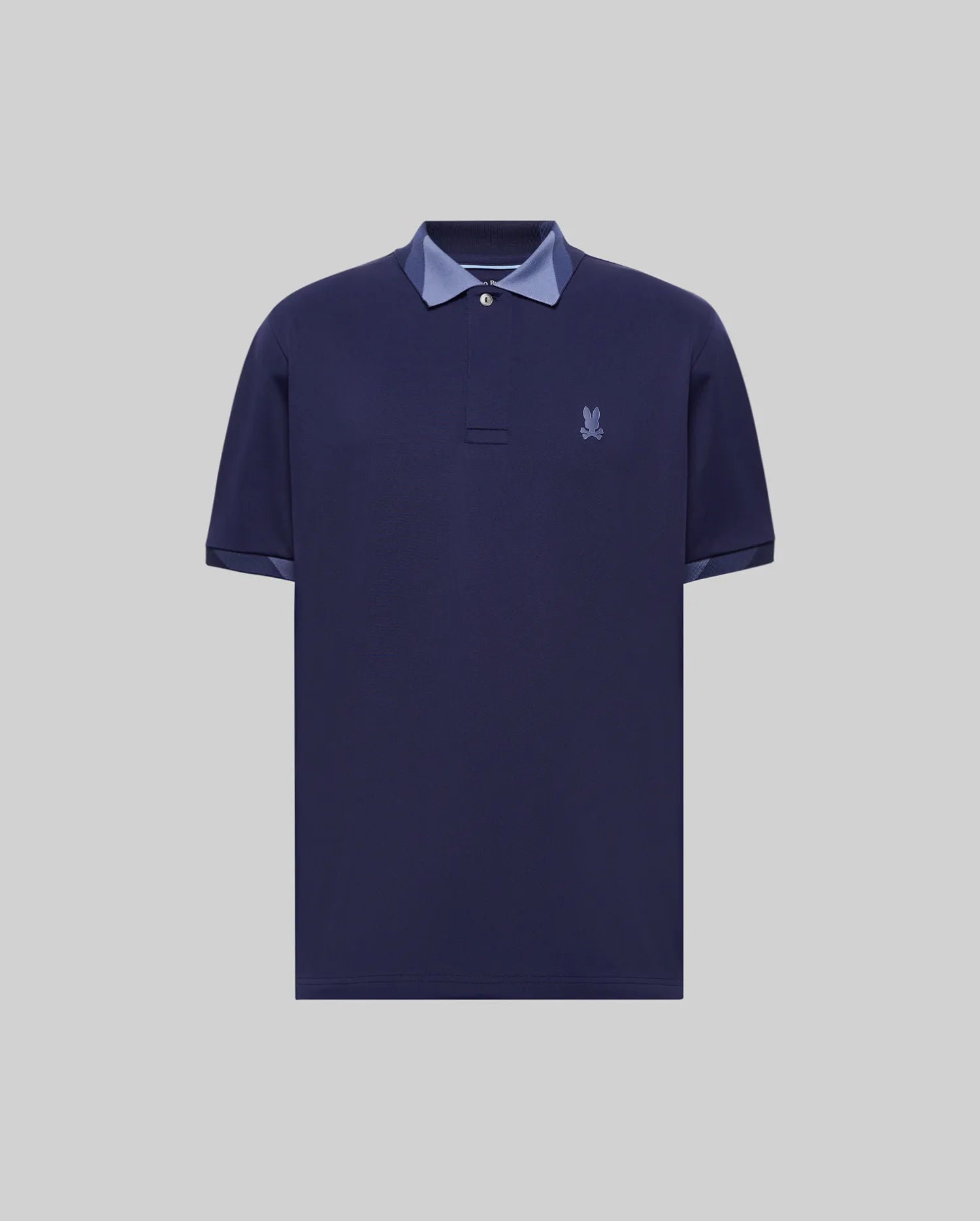 Psycho Bunny Men's Polos Onyx Sport Polo 402 Evening Blue elasticizzata