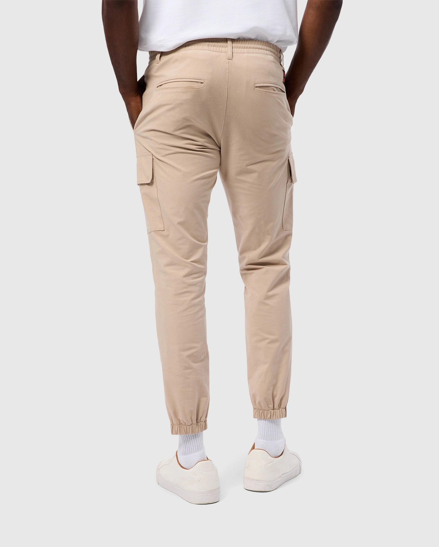 Psycho Bunny Men's Pants MENS LLOYD CARGO JOGGER 29 1/2 L B6P159B200 jogger 29 stone