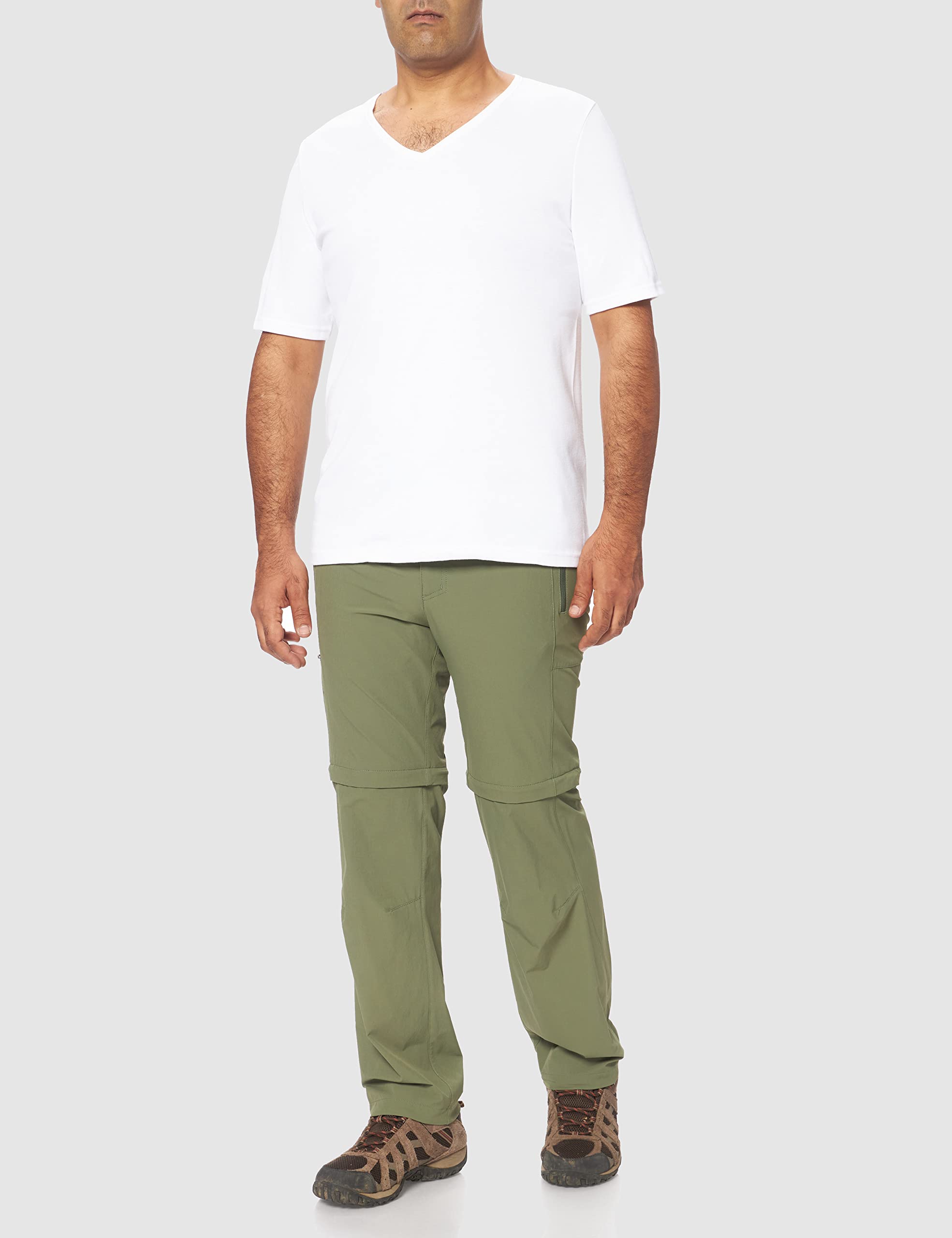 Damart Thermolactyl maglia interlock scollo a V uomo XS bianca calore grado 3