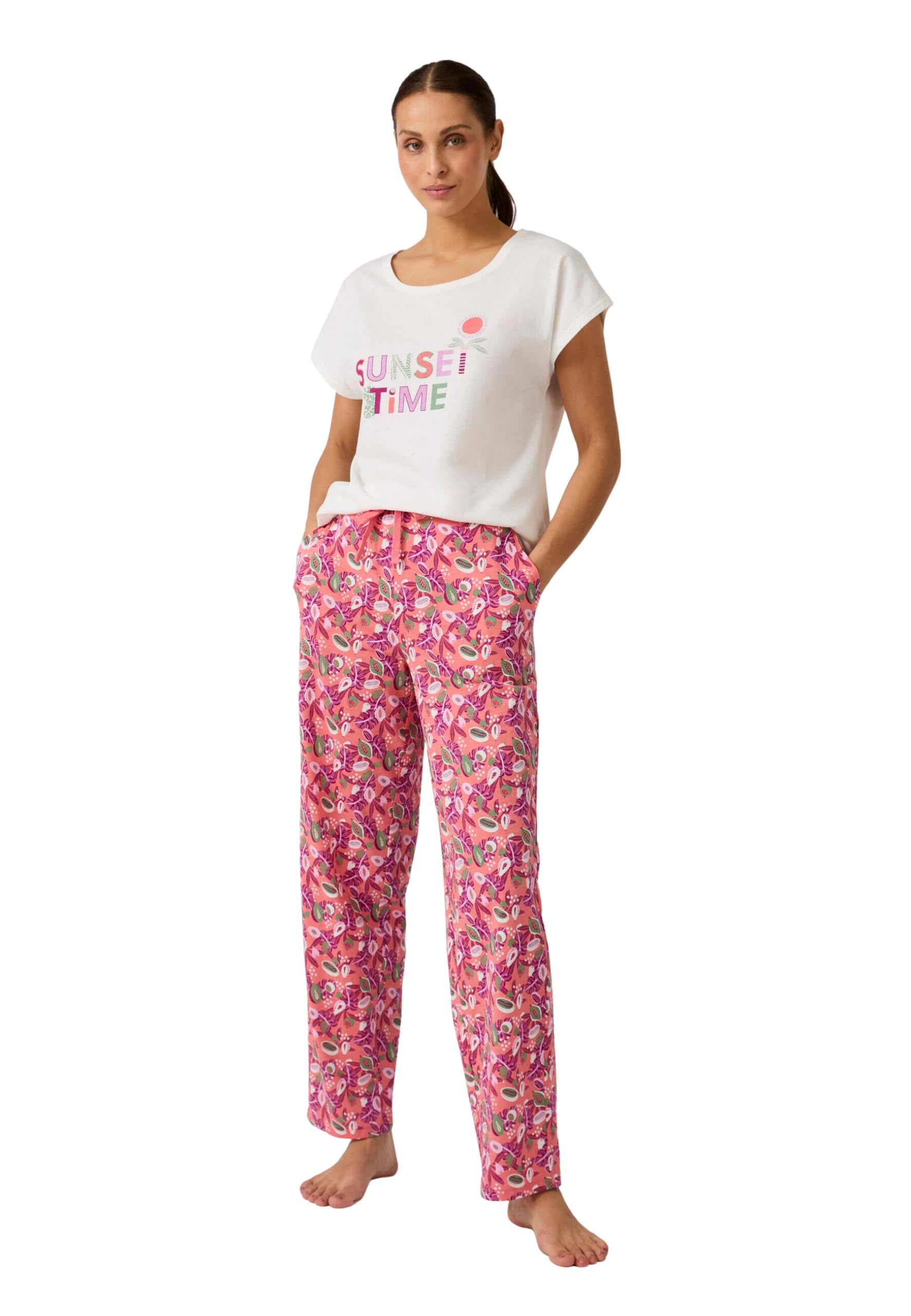 Damart Homewear Maglietta da donna Pigiama XS in cotone