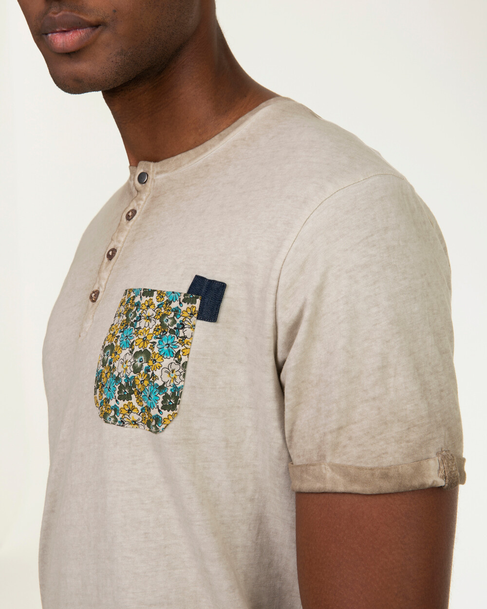 Markup Uomo Felpe & T-shirt T-shirt serafino uomo