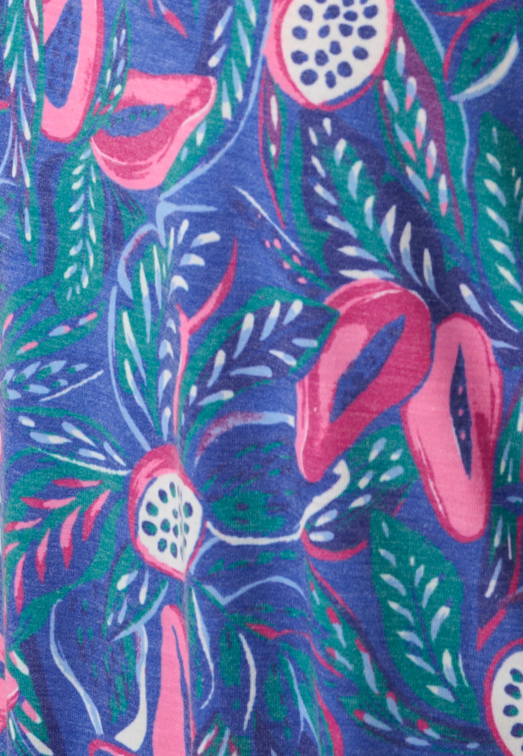 Damart Climatyl Abito svasato in maglia Blu Tropicale 38-44 fresco
