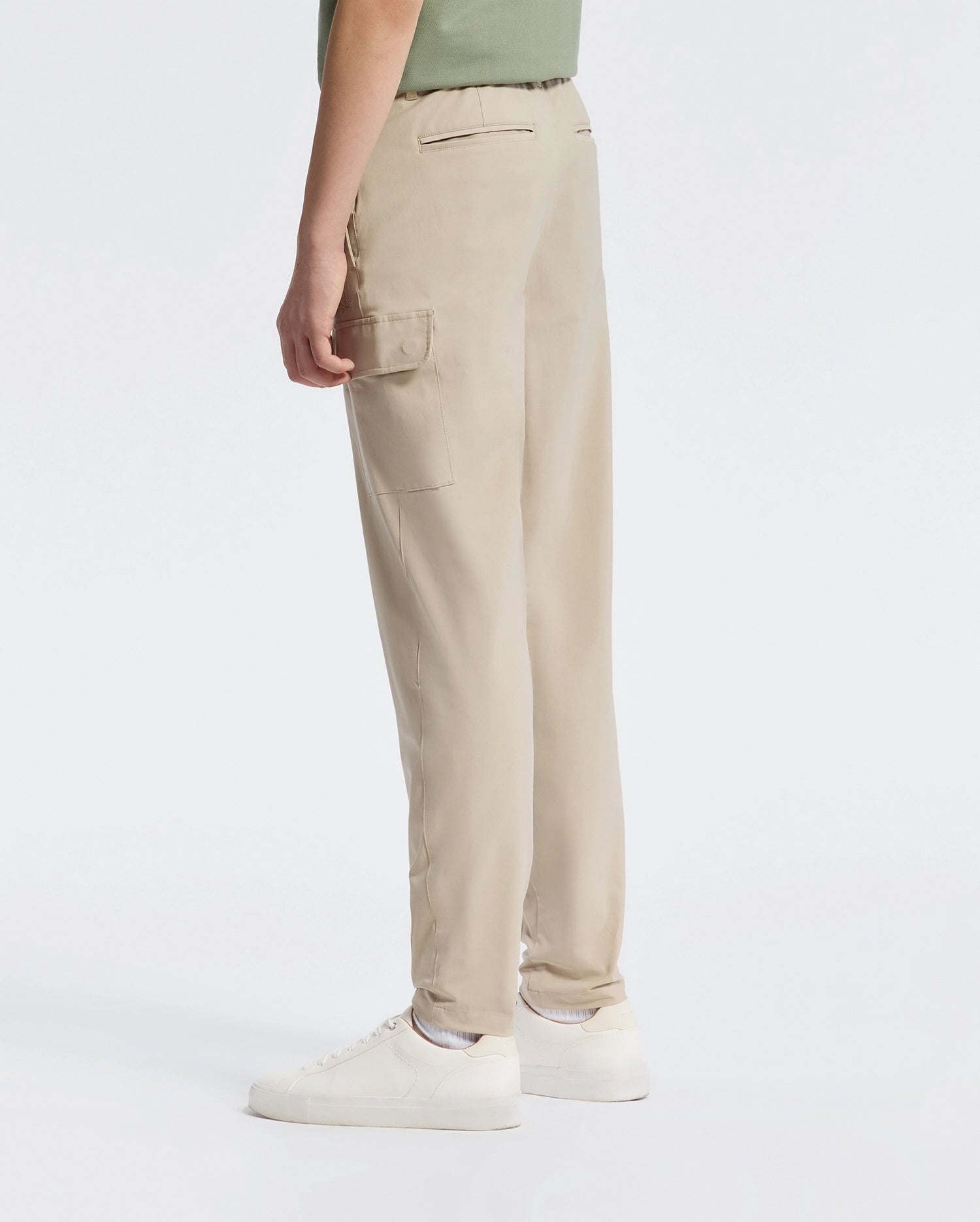 Psycho Bunny Kids Bottoms Green Valley Cargo Pant pantaloni cargo stone