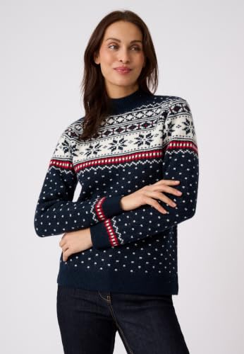 Damart Thermolactyl maglione natalizio donna collo alto