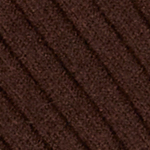 Kenneth Cole Reaction Clothing Mock Neck Seamless Traveling Ribbed Sweater maglia marrone XS-XL a coste
