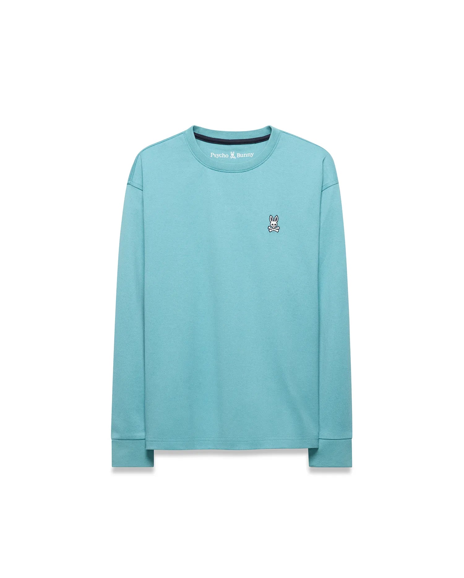 Psycho Bunny Norman Longsleeve Oversized Tee T-shirt blu 2T
