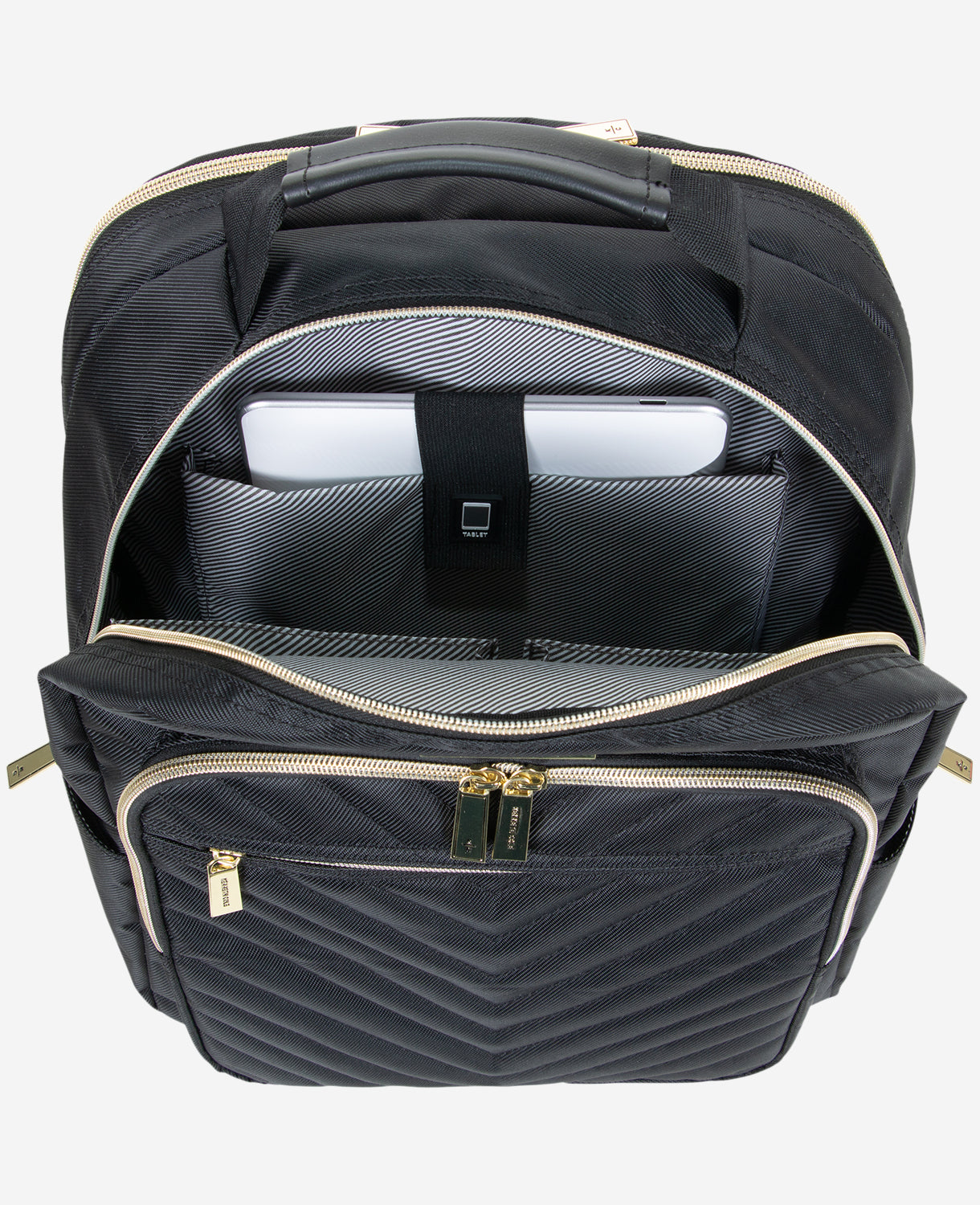 Kenneth Cole Reaction Chelsea Carry-On and Backpack Bundle set trolley e zaino nero