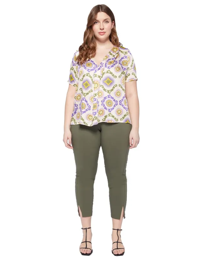 Fiorella Rubino Camicie e bluse Blusa stampa foulard 50 Plus in raso