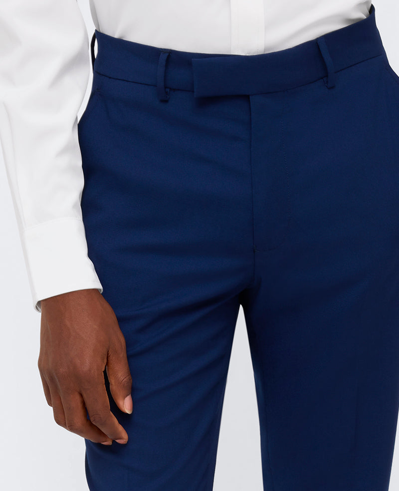Kenneth Cole Reaction Clothing Ready Flex Suit Separate Pant pantaloni blu