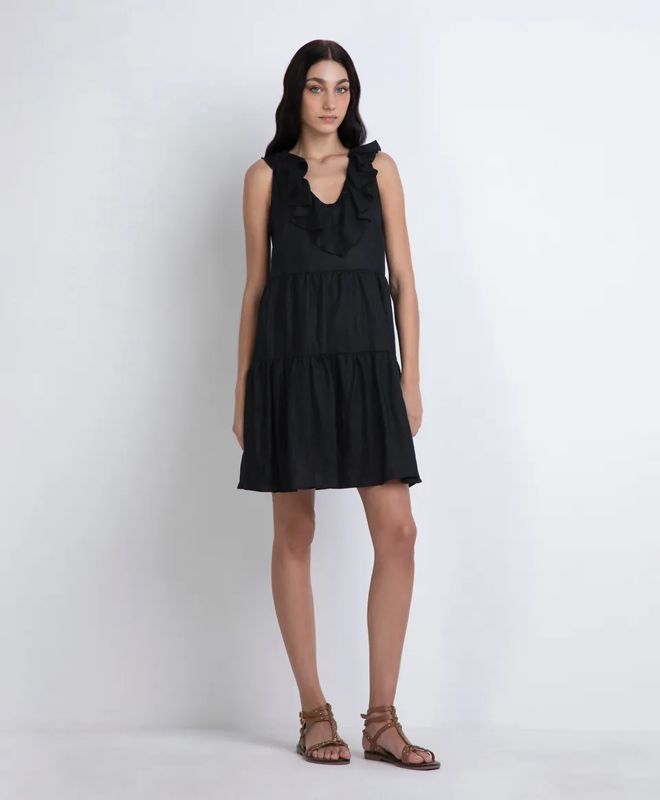 Markup Donna Vestiti Abito corto in lino