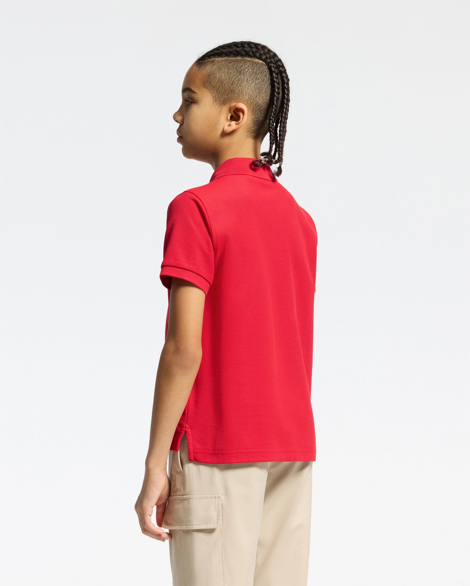 Psycho Bunny Kids Polo Shirts KIDS CLASSIC PIQUE POLO SHIRT polo rosso 621