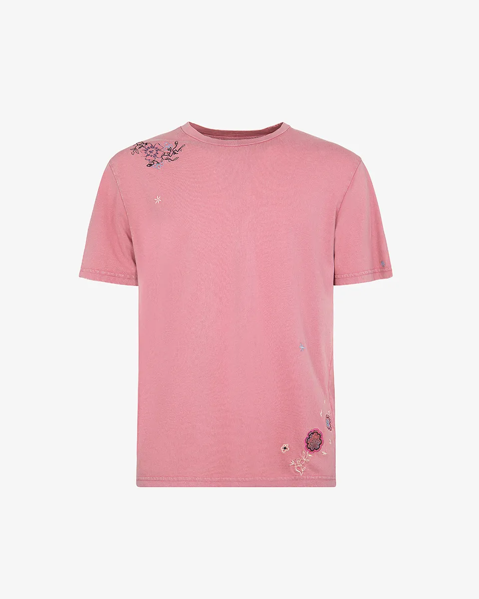 Markup Uomo Maglieria Girocollo mezza manica jersey tinto capo maglia