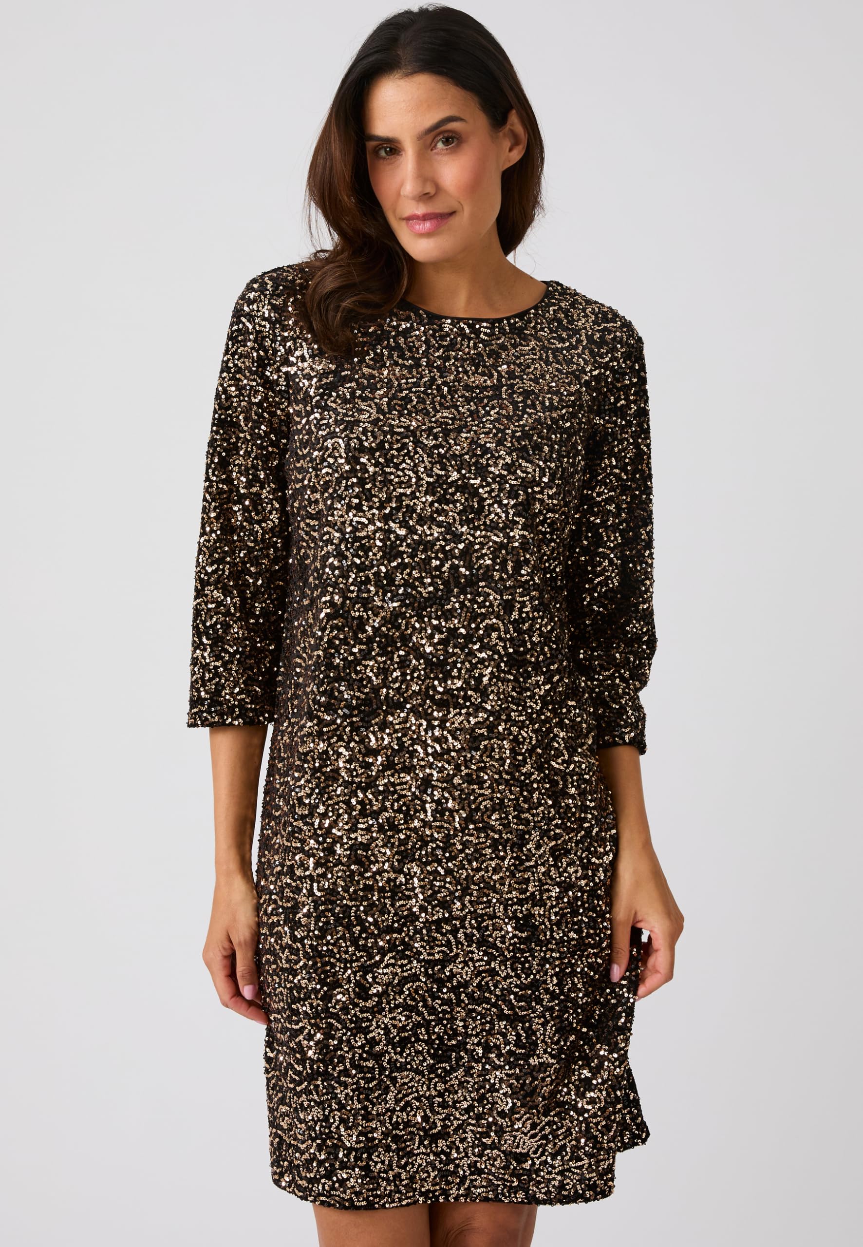 Damart Prêt-à-porter vestito da donna con paillettes