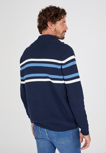 Damart Prêt-à-porter gilet uomo con zip in cotone