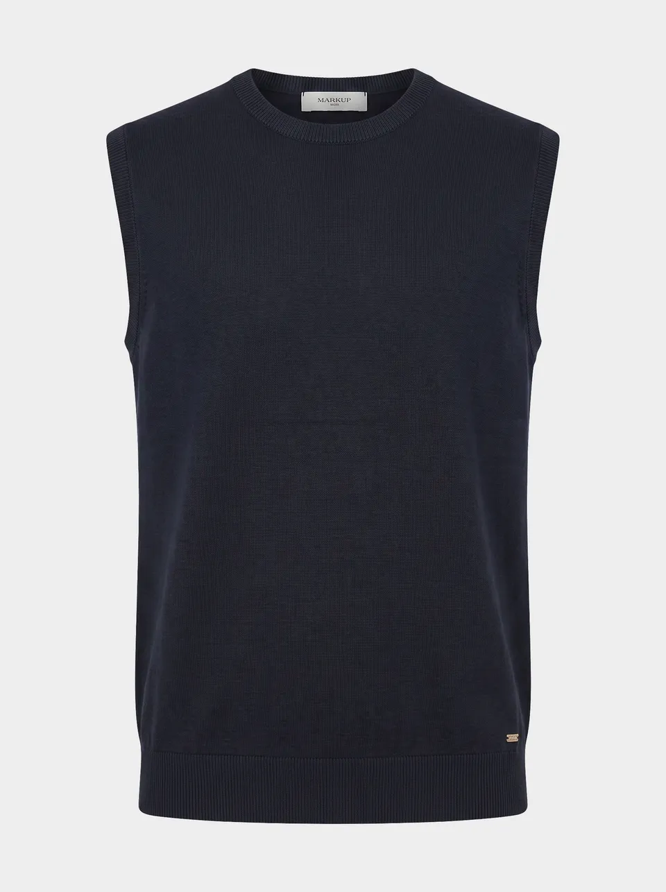 Markup Uomo Maglieria Knit smanicato in viscosa