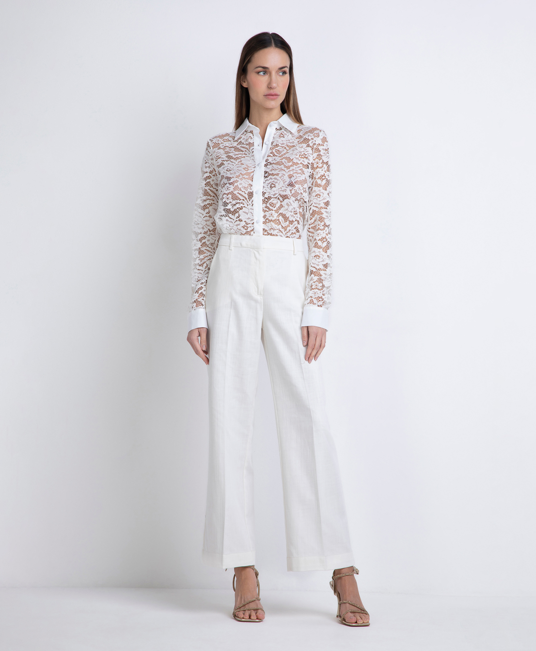 Markup Donna Camicie & Bluse Camicia manica lunga in pizzo