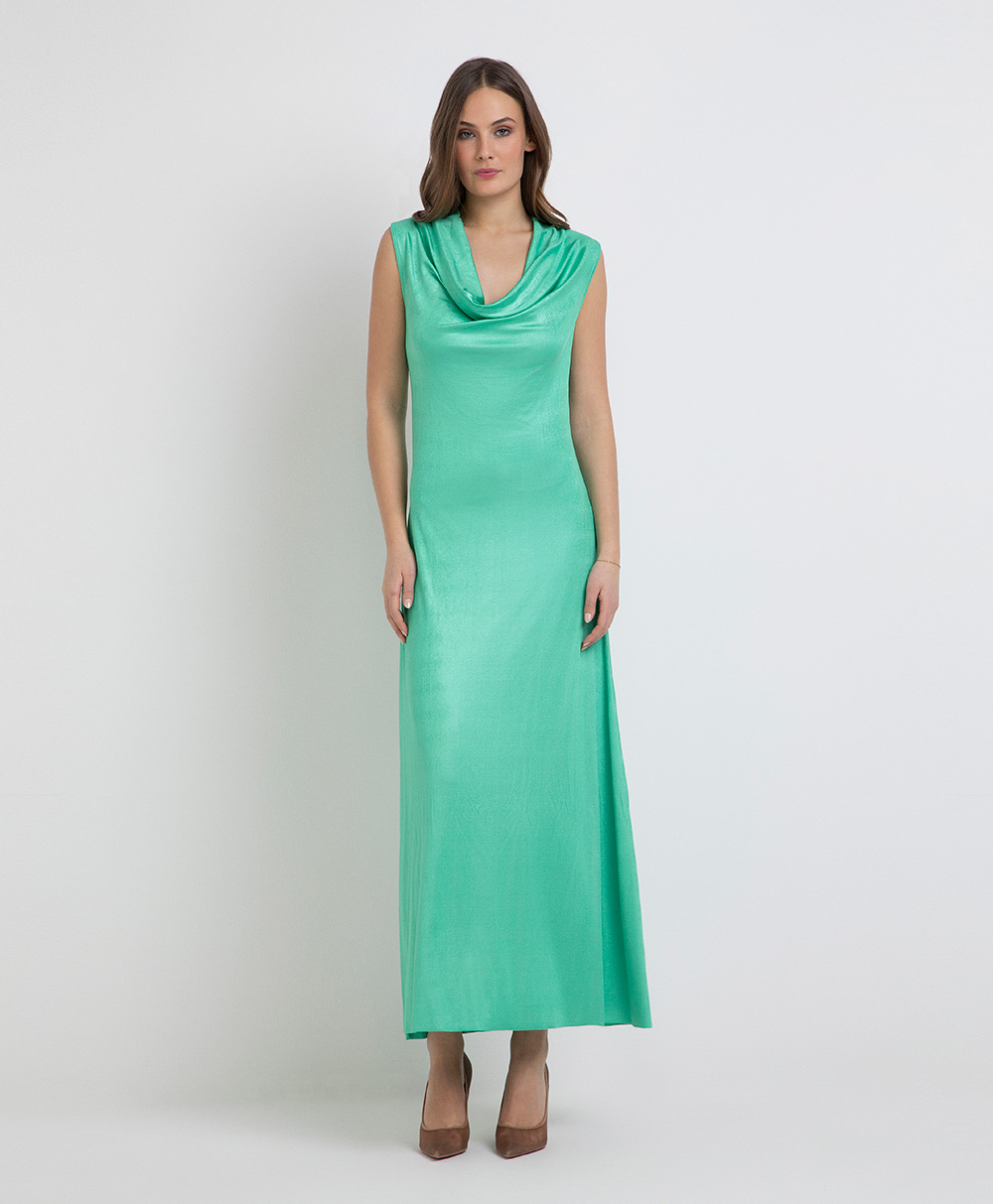 Markup Donna Vestiti Abito in maglina lucida abito
