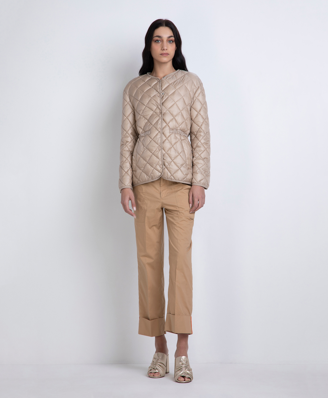 Markup Donna Giacche & Giubbotti Piumino trapuntato in nylon perlato piumino