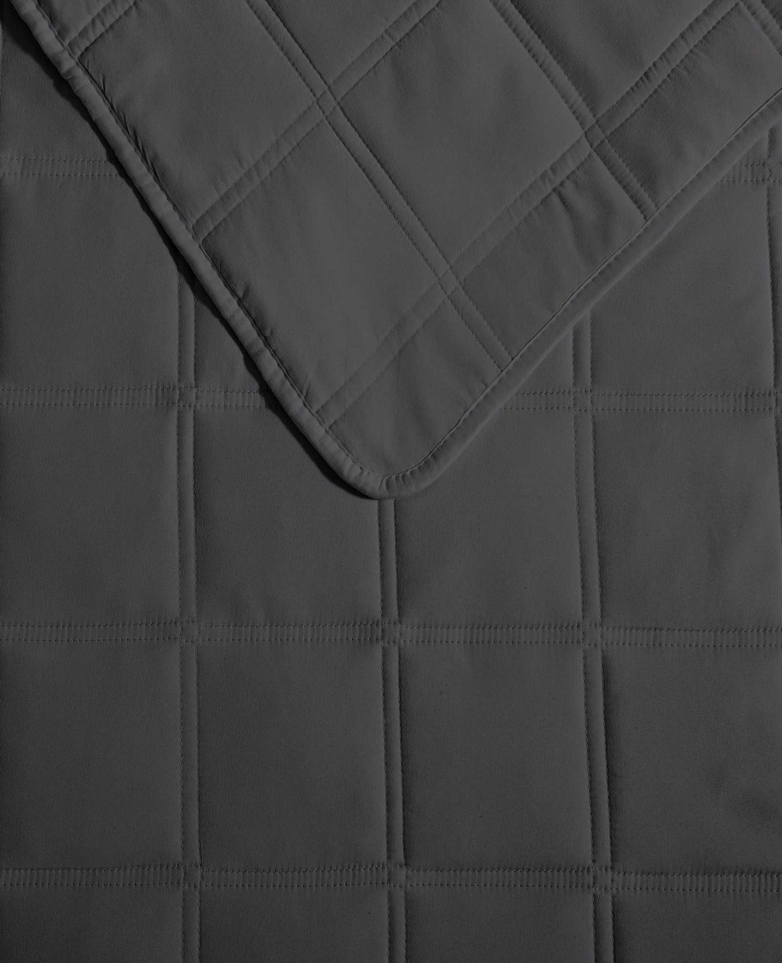 Kenneth Cole Reaction Stonewashed Quilt Set set trapunta antracite Twin