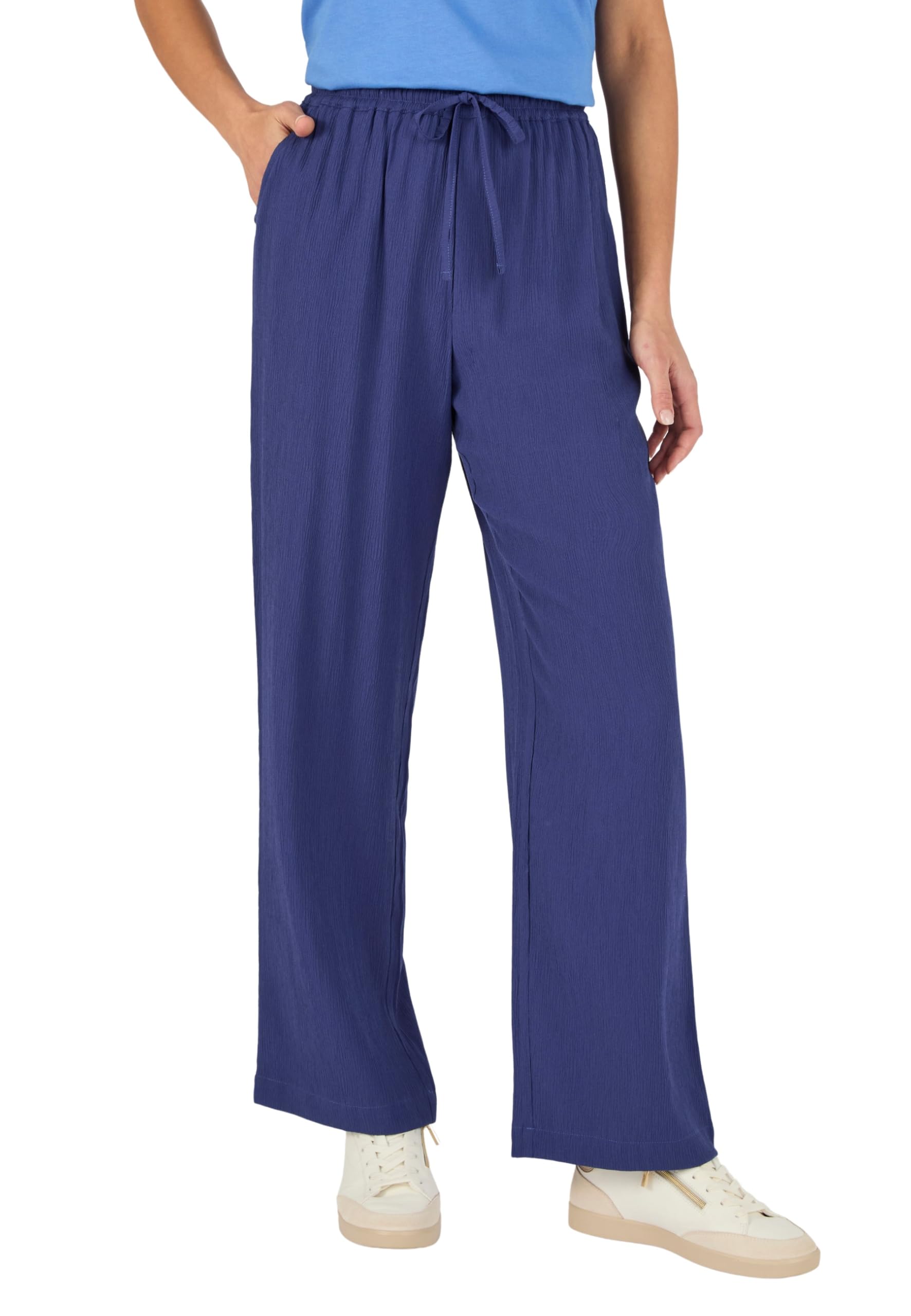 Damart Prêt-à-porter Pantaloni crespi pantaloni rossi mattone