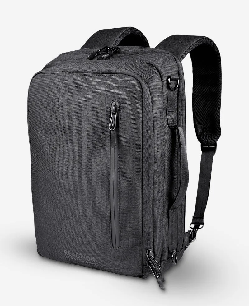 Kenneth Cole Reaction Luggage Parker Convertible Backpack zaino nero taglia unica