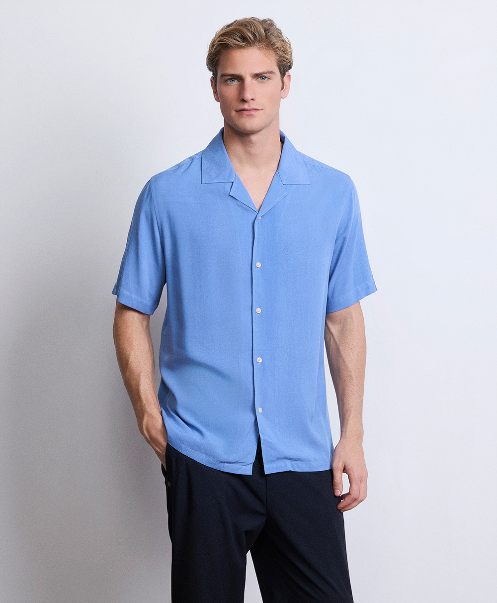 Markup Uomo Camicie Camicia over viscosa