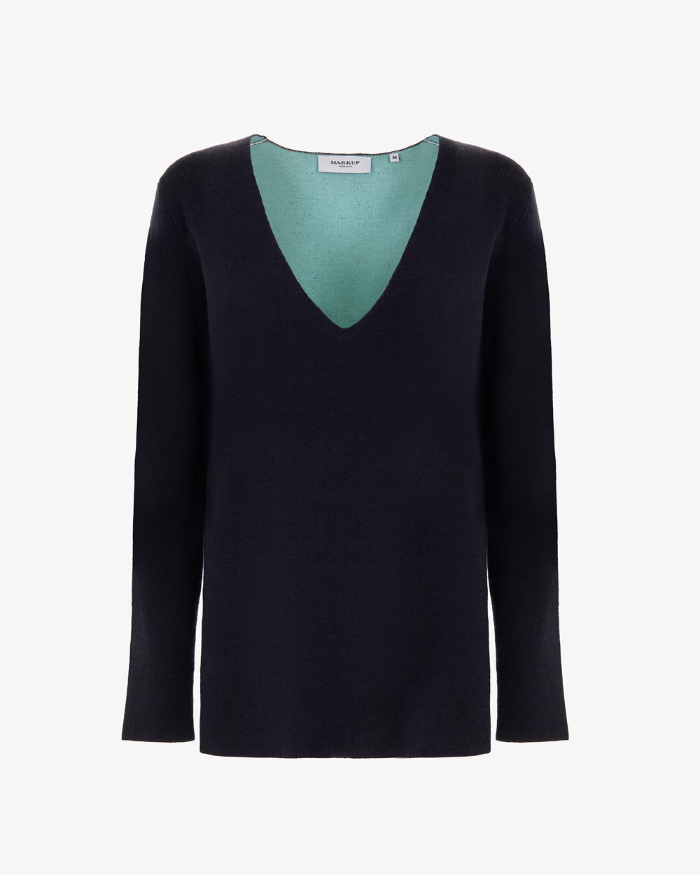 Markup Donna Maglieria Pullover ampio scollo a v maglione donna